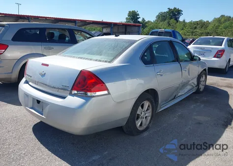 2011 Chevrolet Impala Lt from USA, damaged, VIN 2G1WB5EK5B1167191